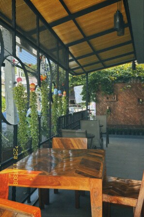 Façade de l’hébergement