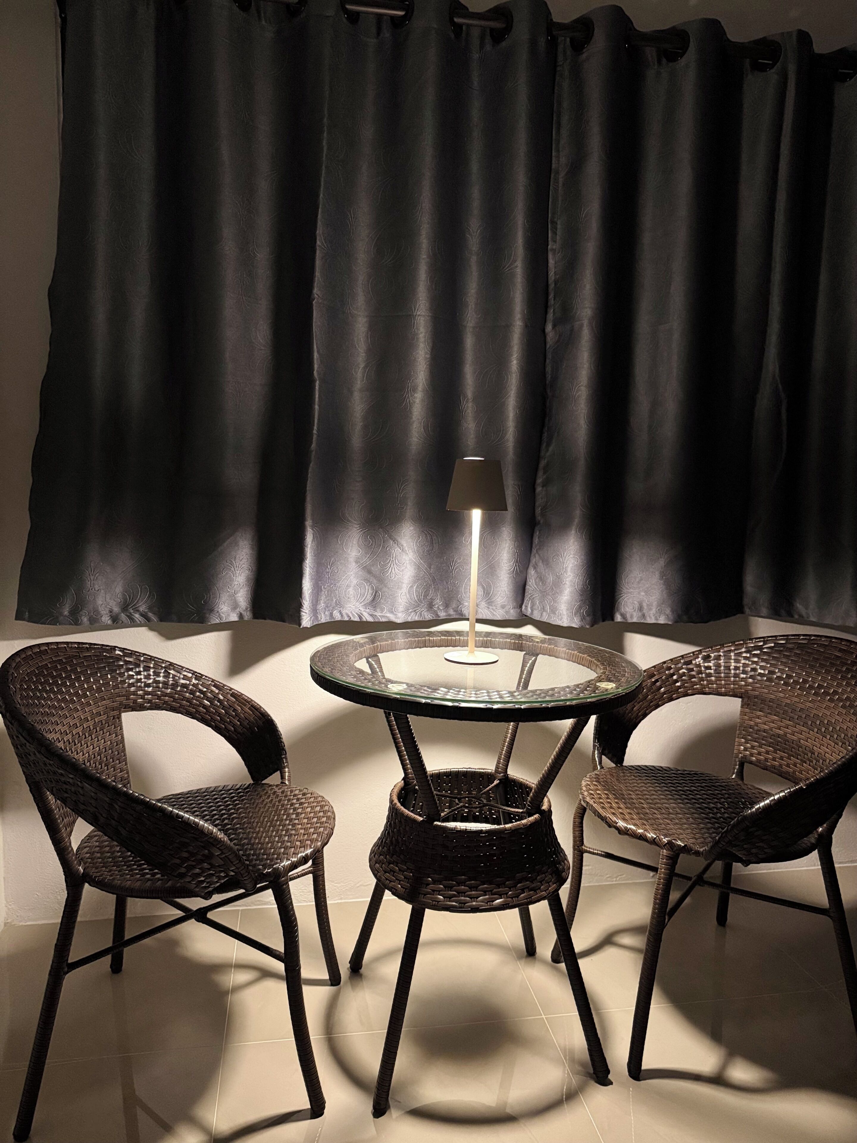 Chambre Simple Deluxe, véranda | Coin séjour