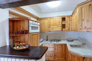 Fridge, microwave, oven, dishwasher - HouSmart della Difesa 72 (San Vito di Cadore)