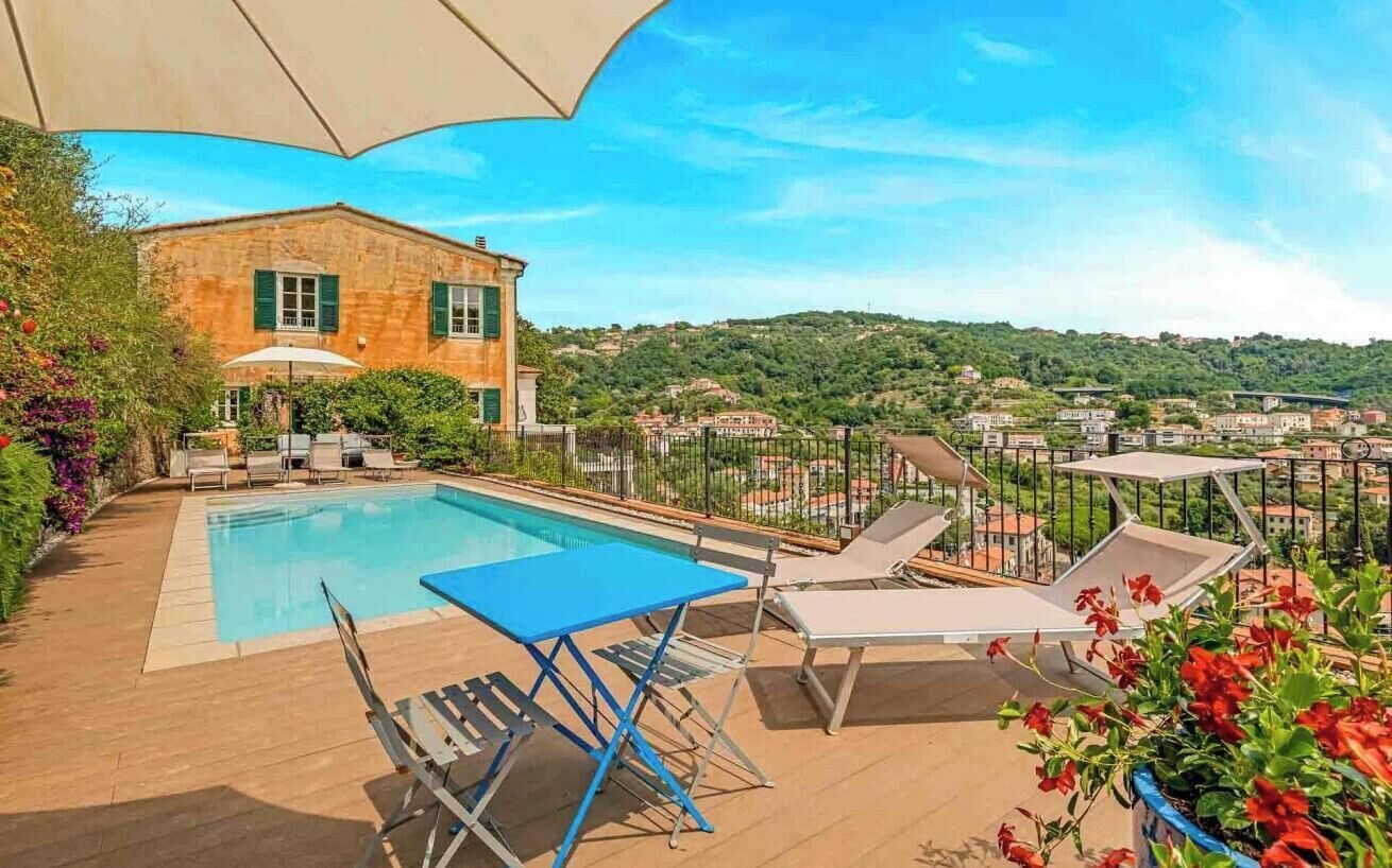 Una piscina riscaldata