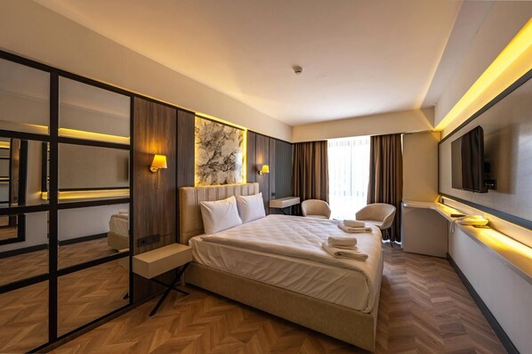 Standard Room, City View | Desk, laptop workspace, free WiFi - ENNA SOFT HOTEL (Bursa)