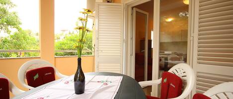 Appartement (A4) | Terrasse/Patio