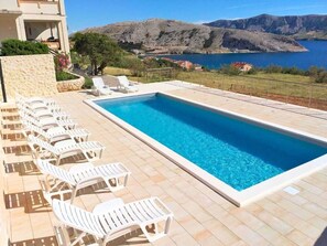Outdoor pool - Apartments Poolhouse (Novalja)