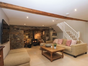 Fireplace - Bryn Mor Cottage (Pwllheli)