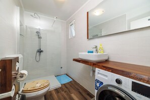 Apartment (A1) | Bathroom - Apartment Pavilion (Rab)