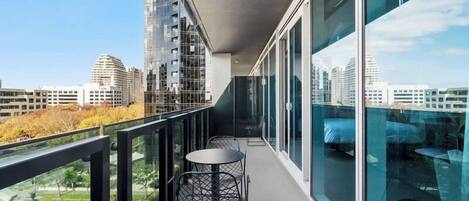 Deluxe Studio Suite, Balcony | Terrace/patio