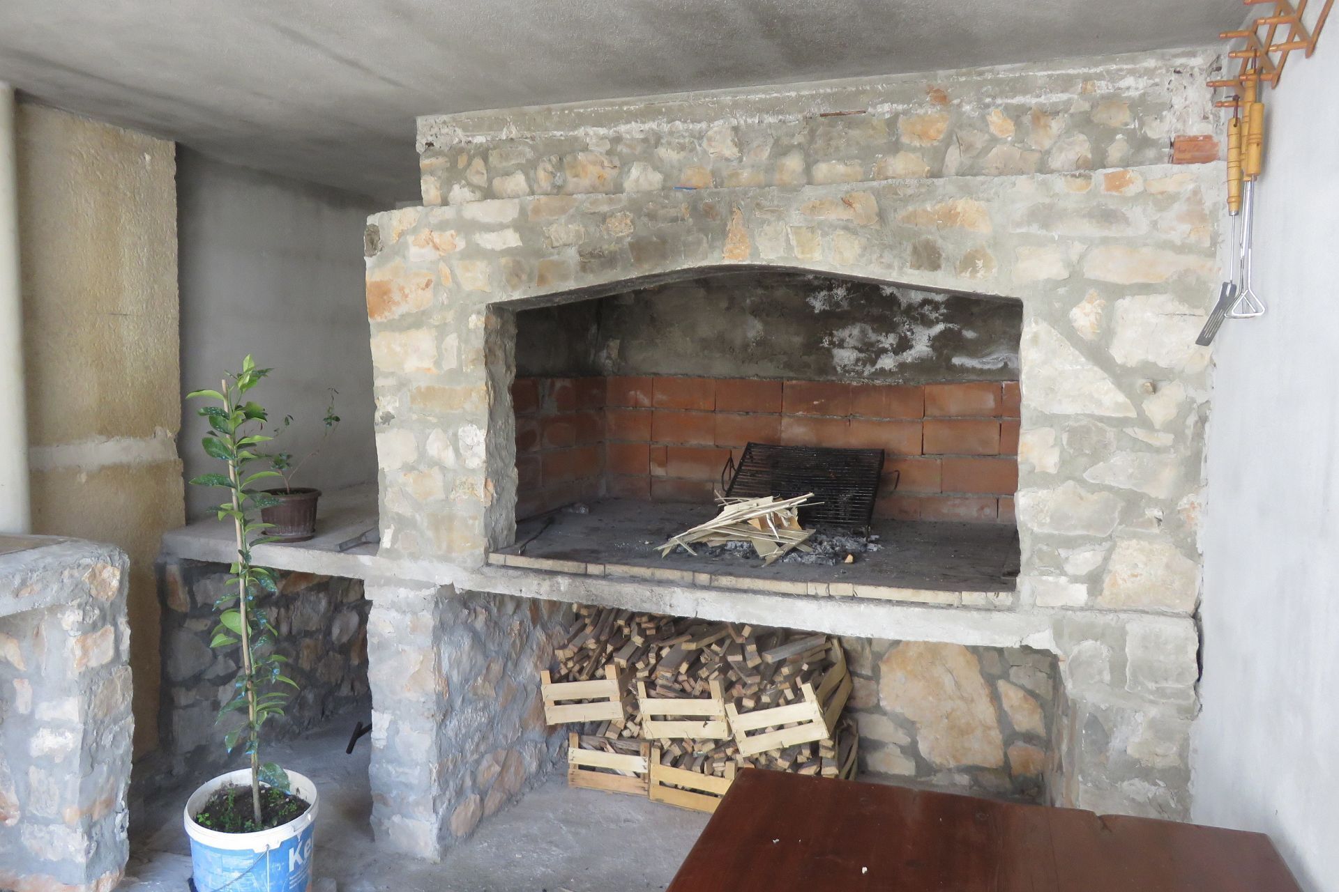 Aire de pique-nique/barbecue