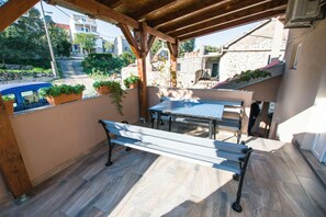 Studio (A3) | Terrace/patio - Apartment Marin (Tkon)
