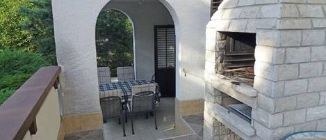 Aire de pique-nique/barbecue