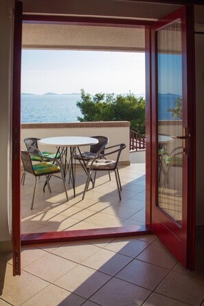Apartment (A1) | Blick auf das Wasser