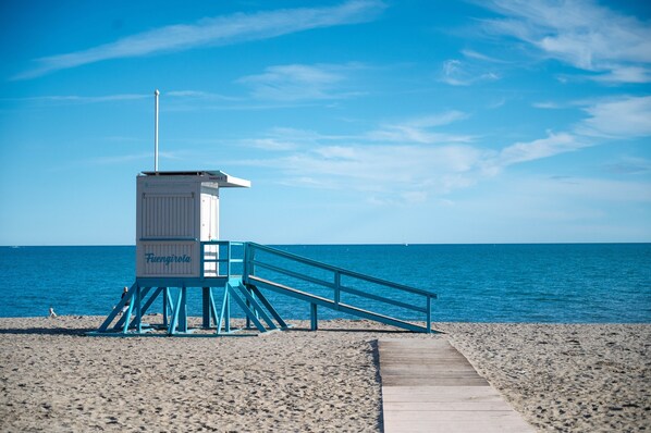 Beach nearby