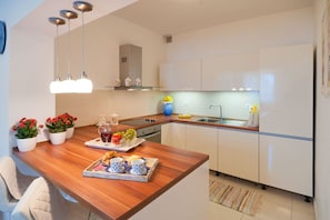 House | Private kitchen - House Lucmar (Rogoznica)