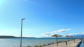 Tæt på stranden