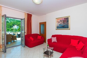 House | Living room - House Silva (Rogoznica)