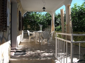 Apartment (A1) | Terrace/patio - Apartment Dusko (Obrovac)