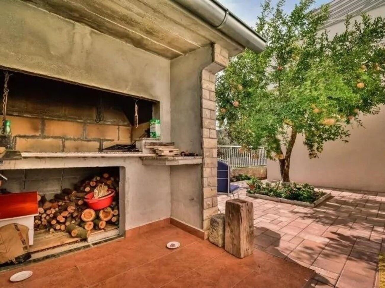 Aire de pique-nique/barbecue