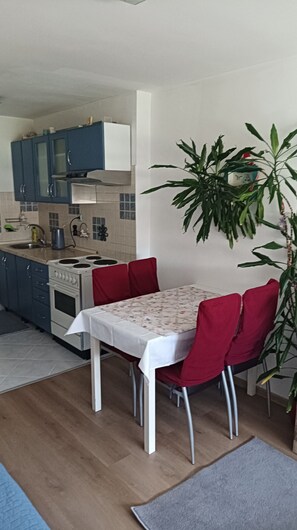 Fridge, microwave, oven, stovetop - Apartment Dragica 1 (Split)