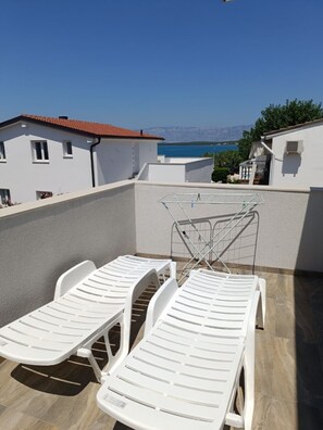 Apartment (A1) | Terrace/patio - Apartment Sandra (Nin)