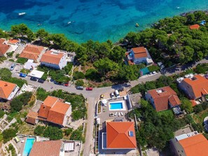 Aerial view - House Sandra (Lumbarda)