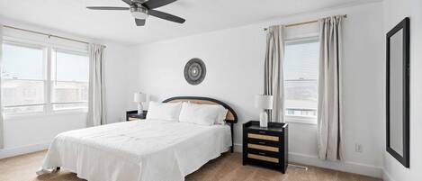 4 habitaciones, decoración personalizada y muebles diferentes