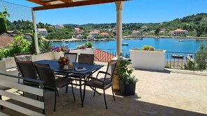 Terrace/patio - Apartment Sunny (Lumbarda)