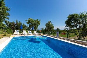 Outdoor pool - House Josip (Labin)