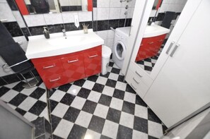Apartment (A2) | Badezimmer | Handtücher