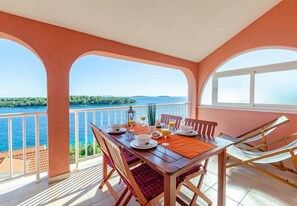 Terrace/patio - Apartments Zak (Blato)