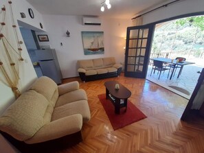 Apartment (A1) | Living room - Apartment Marin (Ston)