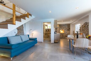 House | Living room - House Stone (Mljet)