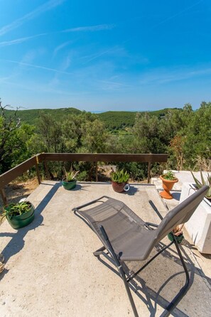 Aerial view - House Stone (Mljet)