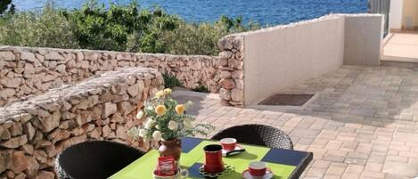 Appartement (A2) | Terras