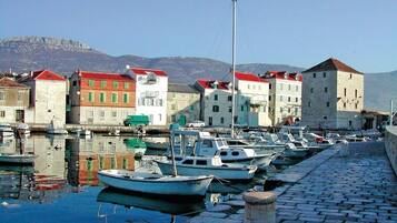 Stadsutsikt från boendet