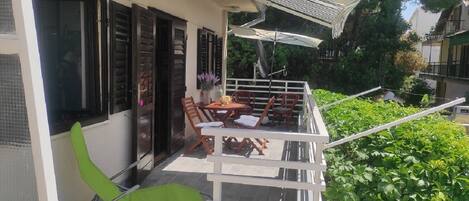 Apartment (A1) | Terrace/patio