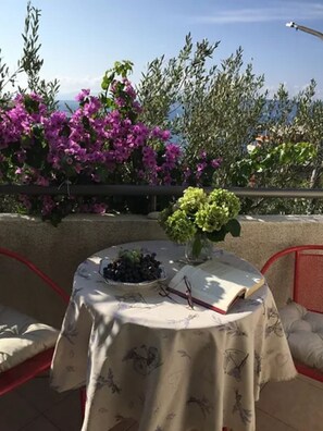 Apartment (A1) | Terrace/patio - Apartment Blue (Podgora)