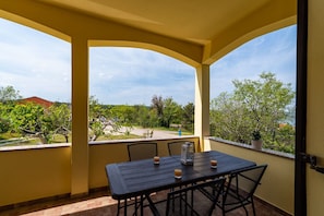 Apartment (A1) | Balcony - Apartment Mari (Novigrad)