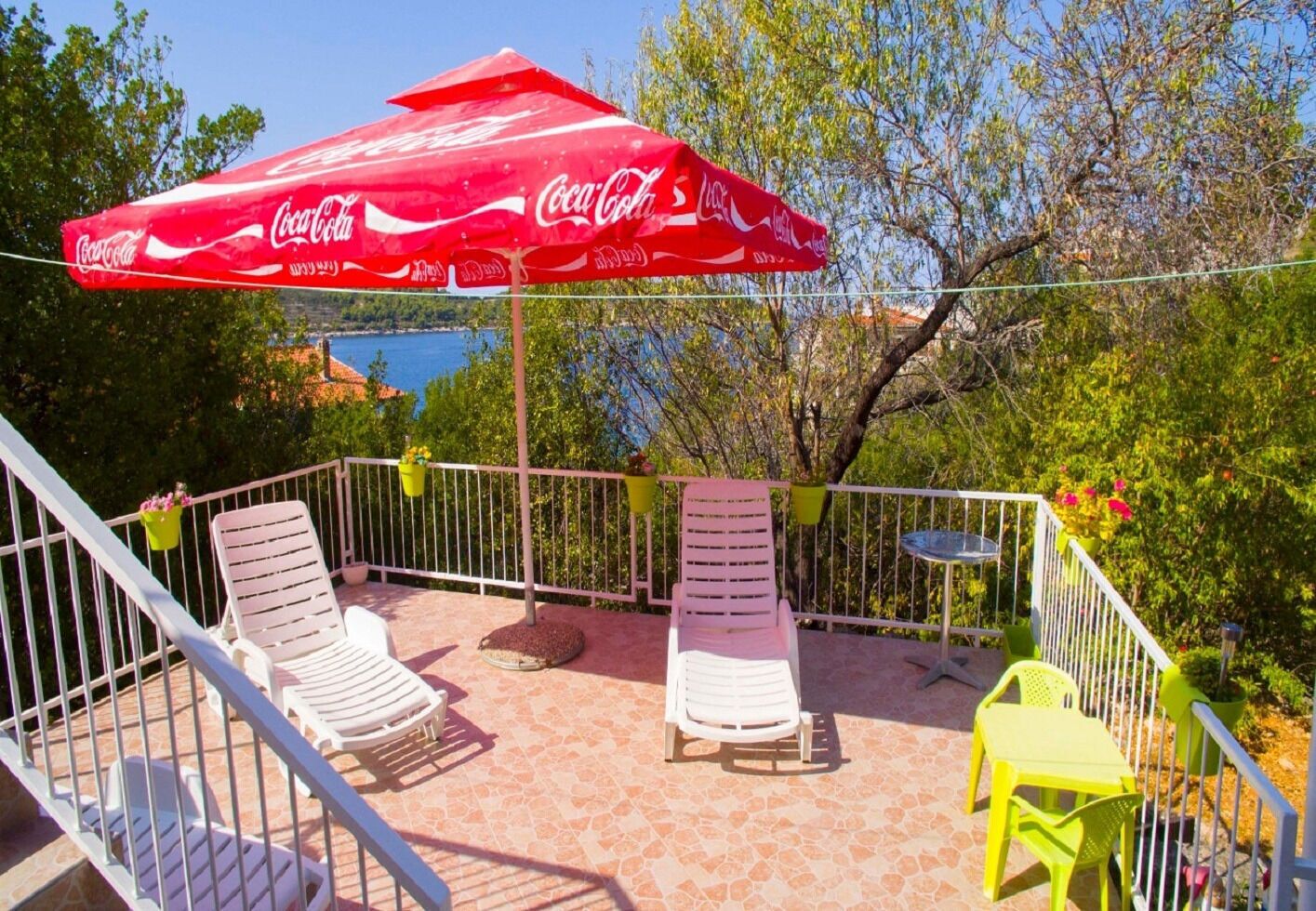 Apartment (A1) | Balkon