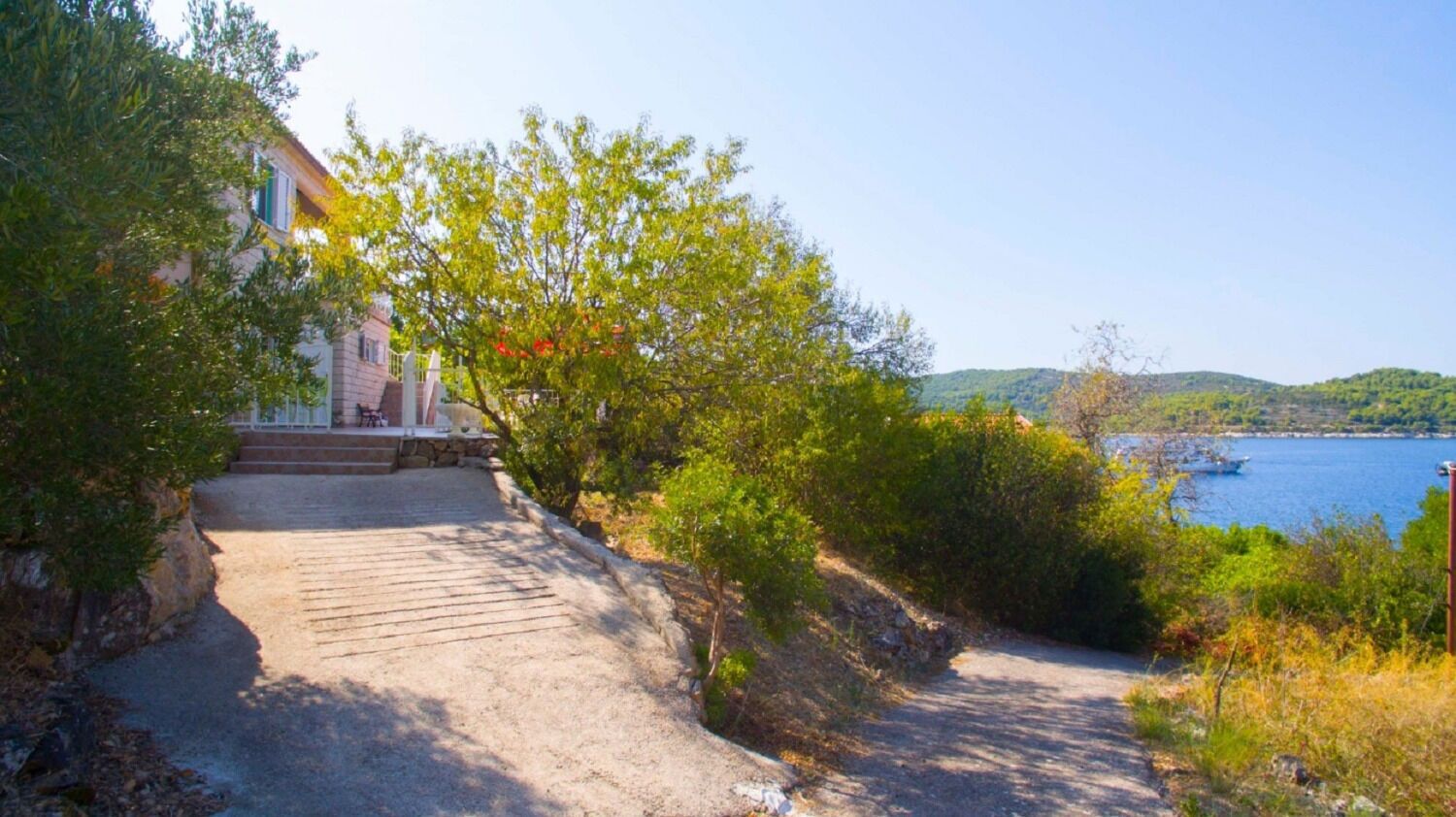 Blick auf das Wasser