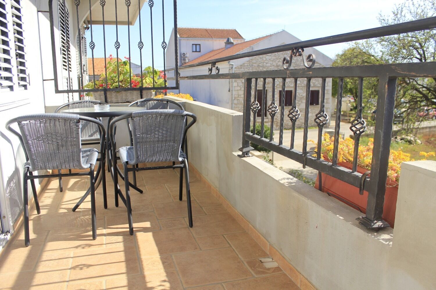 Apartamento (A2) | Terraço/pátio