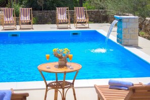 Outdoor pool - House Brist (Drnis)
