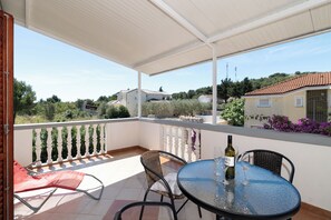 Apartment (A1) | Balcony - Apartments Marijan (Pakostane)