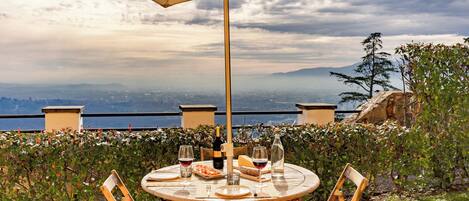 Udendørs spisemuligheder