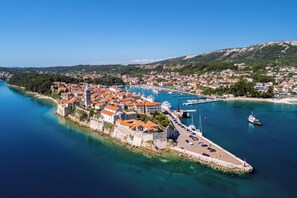 City view from property - Apartments Dusan (Rab)