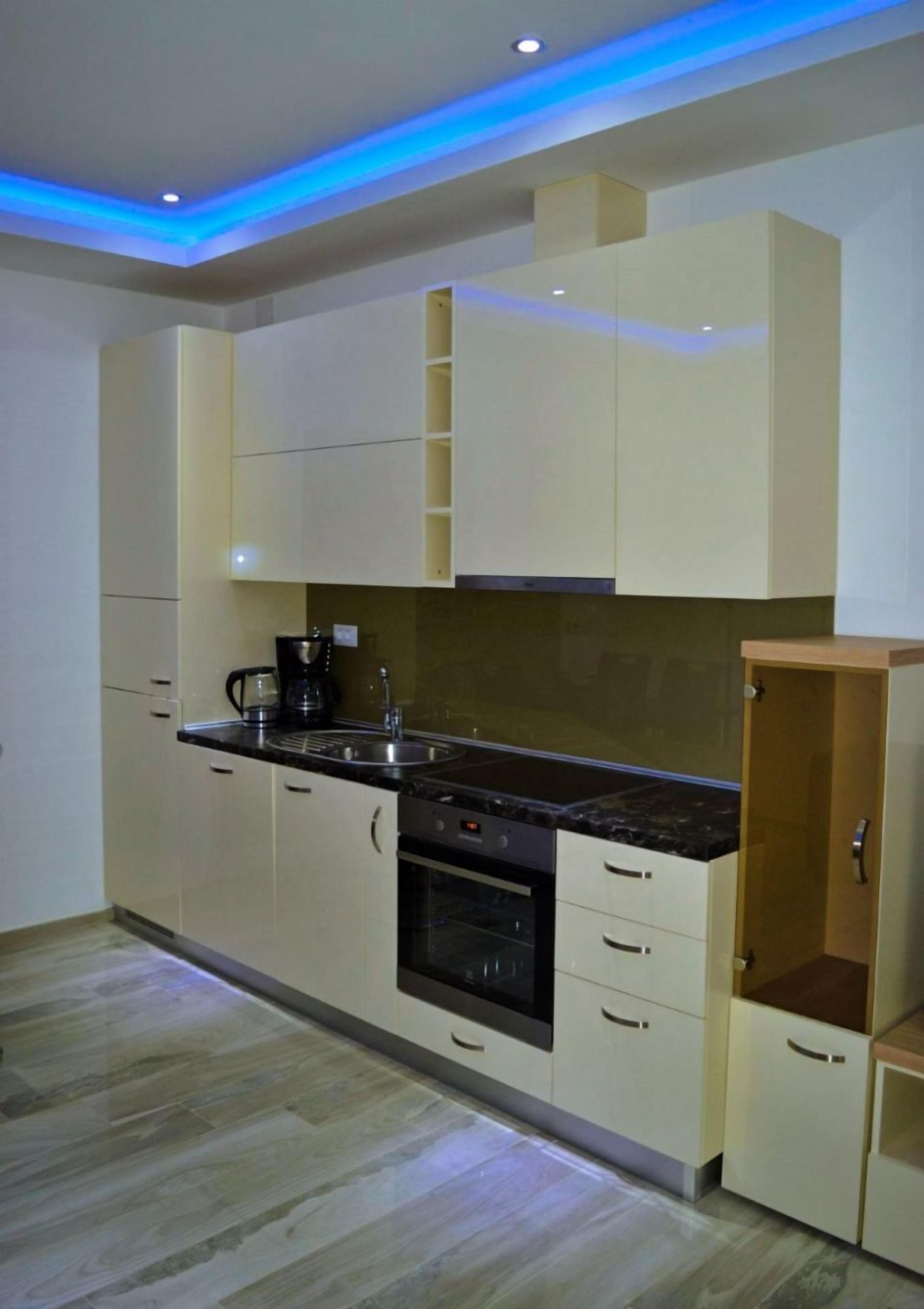 Studio (A5) | Private kitchen | Fridge, oven, stovetop, dishwasher