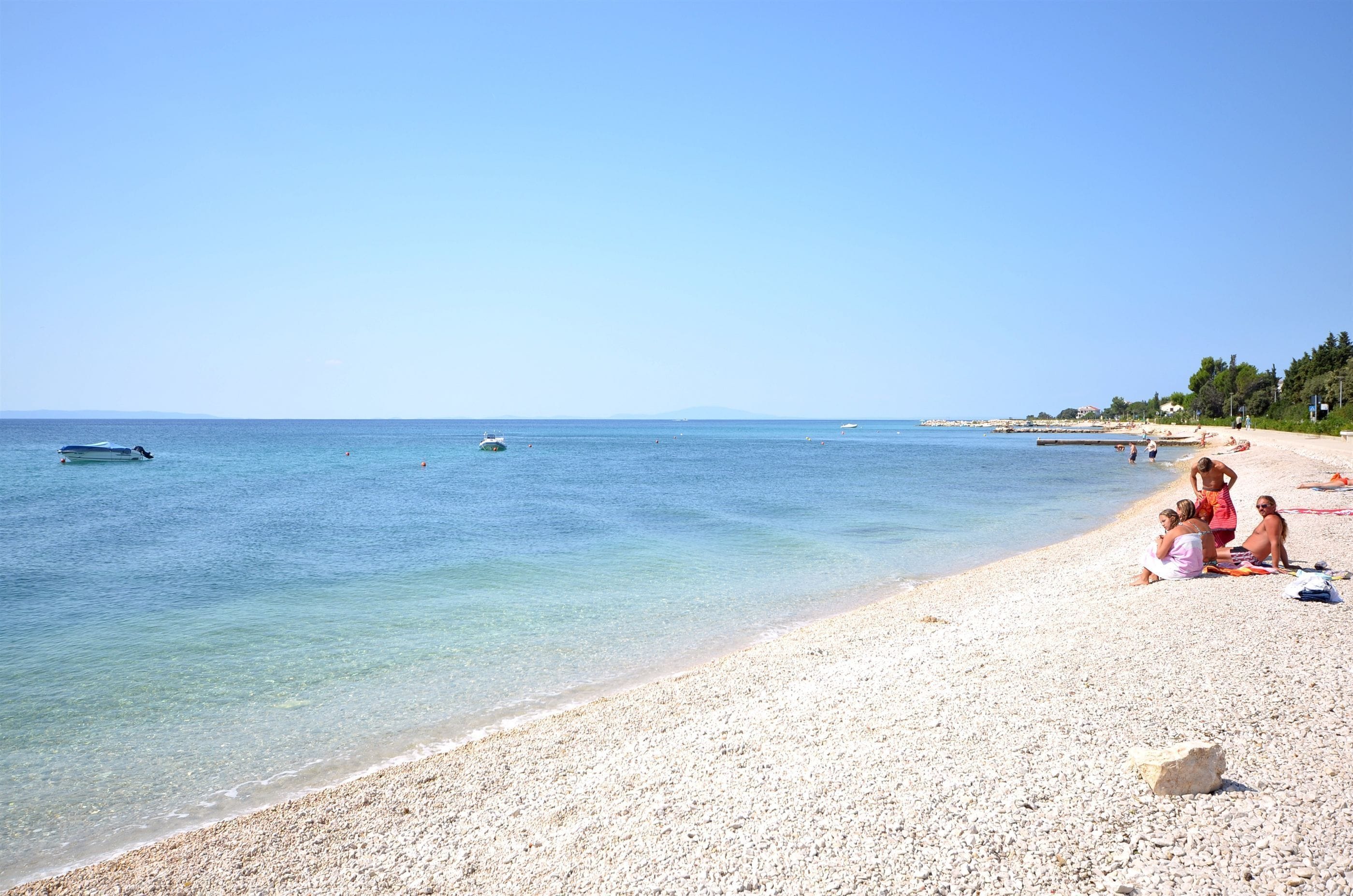 Tæt på stranden