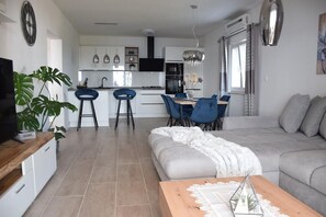 House | Living room - House Noa (Orebic)