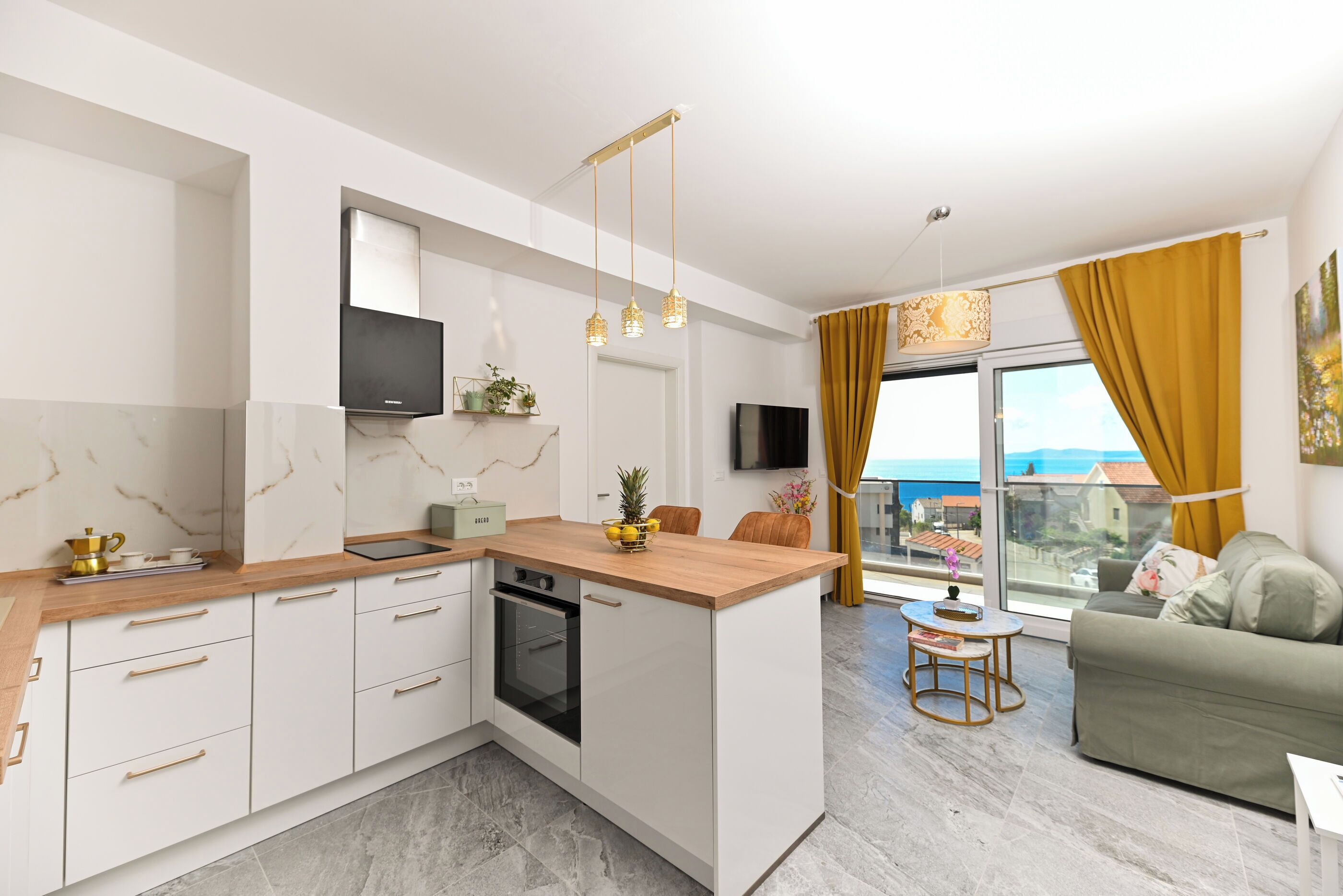 Leilighet (A3) | Oppholdsrom | Smart-TV, Netflix og strømmetjenester