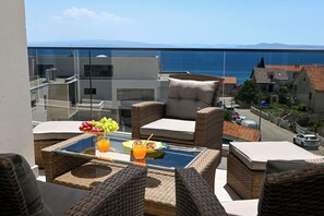 Apartment (A5) | Terrace/patio - Apartments Diva (Okrug)