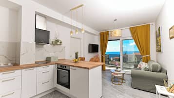 Appartamento (A3) | Soggiorno | Smart TV, Netflix, servizi in streaming