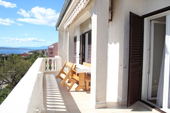 Apartment (A4) | Balcony - Apartments Marija (Novi Vinodolski)